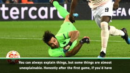 I never expected Manchester United's comeback against PSG - Blanc