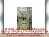 LEONLITE LED Bathroom Ceiling Light Fixtures 12 Inch Dimmable 16W 86W Fluorescent Equiv