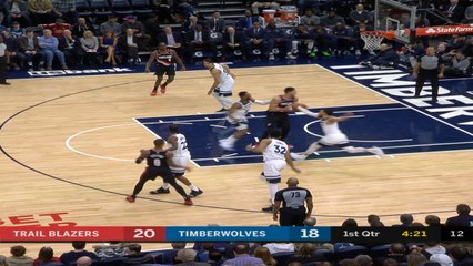 Portland Trailblazers at Minnesota Timberwolves Raw Recap