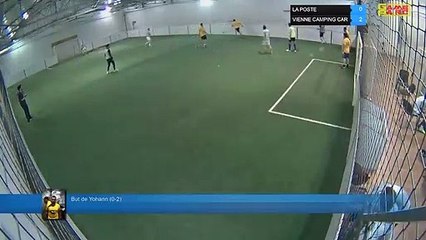 But de Yohann (0-2) - LA POSTE Vs VIENNE CAMPING CAR - 01/04/19 21:00 - LIGUE 4