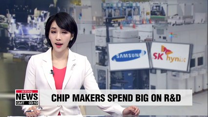 S. Korean memory chip makers' R&D spending hits new high in 2018