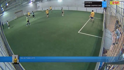 But de Fabien (2-7) - LA POSTE Vs VIENNE CAMPING CAR - 01/04/19 21:00 - LIGUE 4