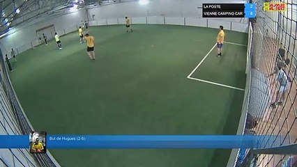 But de Hugues (2-8) - LA POSTE Vs VIENNE CAMPING CAR - 01/04/19 21:00 - LIGUE 4