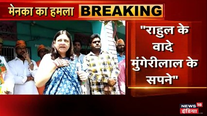 राहुल की 72 हजार वाली स्कीम पर बोलीं मेनका गांधी- ये शेखचिल्लियों वाली बात