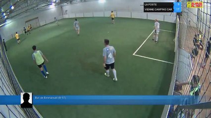 But de Emmanuel (9-17) - LA POSTE Vs VIENNE CAMPING CAR - 01/04/19 21:00 - LIGUE 4