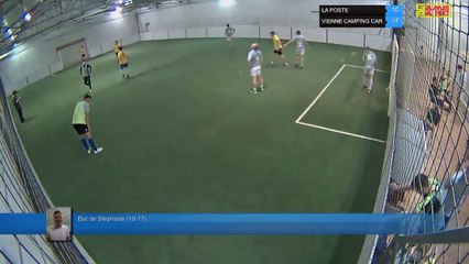 But de Stéphane  (10-17) - LA POSTE Vs VIENNE CAMPING CAR - 01/04/19 21:00 - LIGUE 4