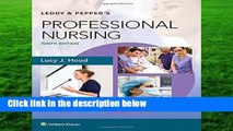 Leddy   Pepper s Professional Nursing