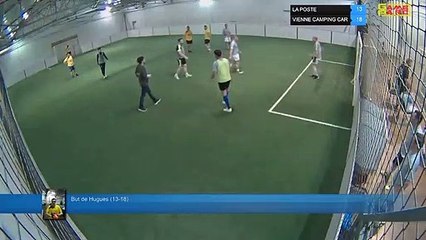 But de Hugues (13-18) - LA POSTE Vs VIENNE CAMPING CAR - 01/04/19 21:00 - LIGUE 4