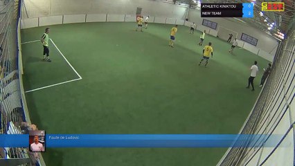 Faute de Ludovic - ATHLETIC KINIKTOU  Vs NEW TEAM - 01/04/19 20:00 - LIGUE 3 - Poitiers Game Parc