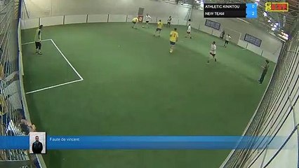 Faute de vincent - ATHLETIC KINIKTOU  Vs NEW TEAM - 01/04/19 20:00 - LIGUE 3 - Poitiers Game Parc