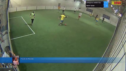 Faute de Nicolas - ATHLETIC KINIKTOU  Vs NEW TEAM - 01/04/19 20:00 - LIGUE 3 - Poitiers Game Parc