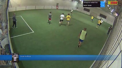 Faute de Brice - ATHLETIC KINIKTOU  Vs NEW TEAM - 01/04/19 20:00 - LIGUE 3 - Poitiers Game Parc
