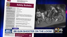 BB gun shooter on the loose in Tempe