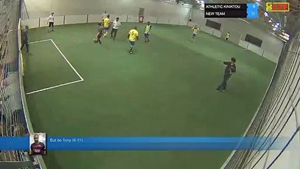 But de Tony (6-11) - ATHLETIC KINIKTOU  Vs NEW TEAM - 01/04/19 20:00 - LIGUE 3 - Poitiers Game Parc