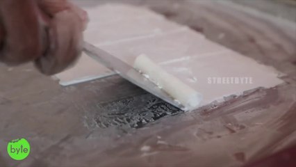 Amazing ICE CREAM ROLLS