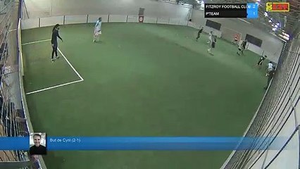 But de Cyril (2-1) - FITZROY FOOTBALL CLUB  Vs P'TEAM - 01/04/19 21:00 - LIGUE 4