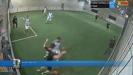 But de Hugo (4-2) - FITZROY FOOTBALL CLUB  Vs P'TEAM - 01/04/19 21:00 - LIGUE 4