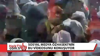 Sosyal medya Özhaseki'nin bu videosunu konuşuyor