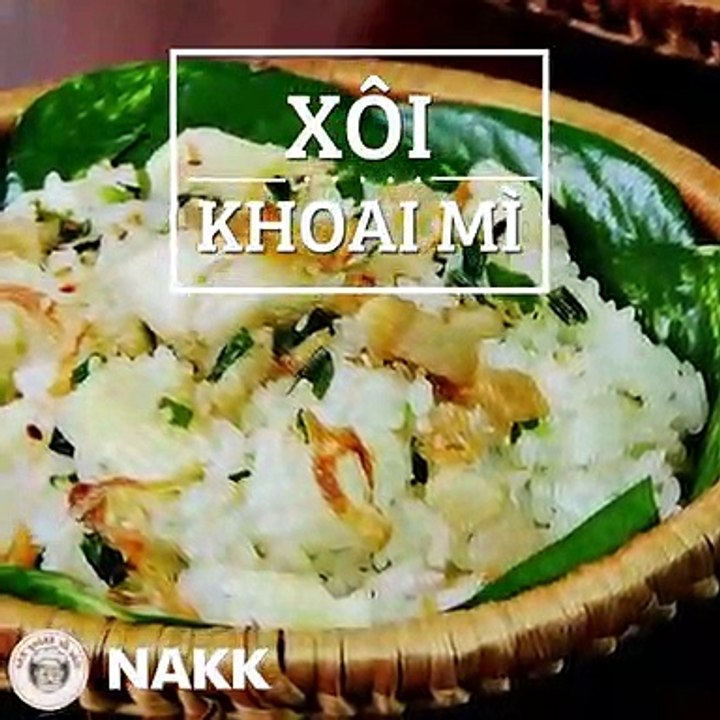 Cách nấu XÔI KHOAI MÌ cho bữa sáng - Nấu Ăn Không Khó