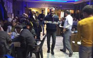 Başkanlığı Kazanan Fatih Mehmet Maçoğlu, Arkadaşlarına Yemek Servisi Yaptı