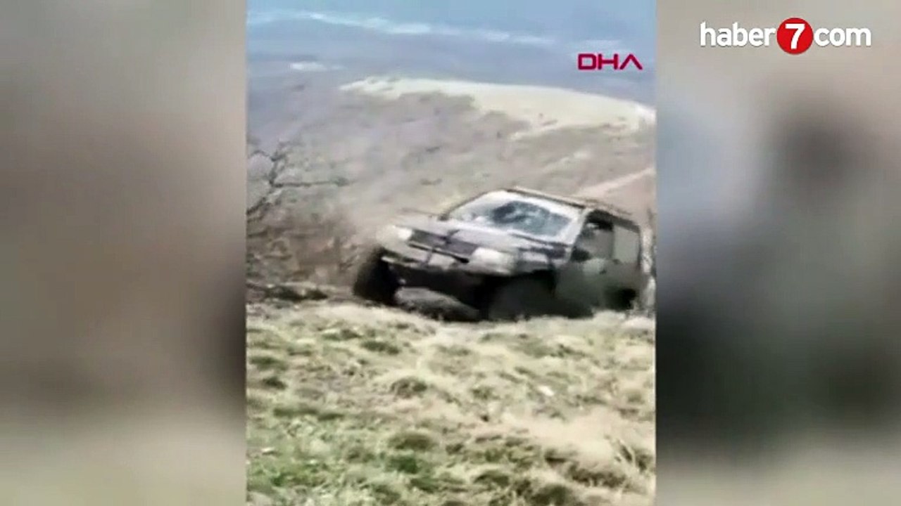 Arazi yarışında feci kaza kamerada - Video 7