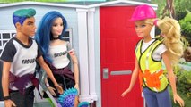 LOL Punk Boi Family Moves into the Barbie Dollhouse - Custom Barbie DIY & Rement Toys | Boomerang