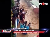 Detik-detik Banjir Terjang Dua Gedung SD di Bandung