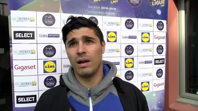 Guillaume Crepain avant Istres Provence Handball - Chambéry