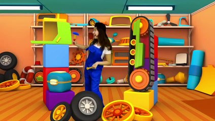 Большой сборник песен мультиков  -  Про машинки и животных Грузовичок Лева. | The children's channel