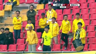 VAR offside decision with a piece of paper [China League One]