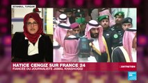 Hatice Cengiz, fiancée de Jamal Khashoggi : 