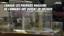 Canada : les premiers magasins de cannabis ont ouvert en Ontario