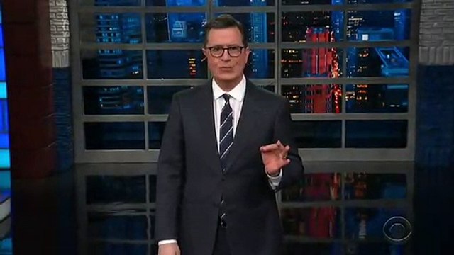 Stephen Colbert Imagines Spring Break At The Wall: 'Show Us Your Slats'