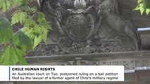 Australia delays ruling on bail request by former Pinochet agent