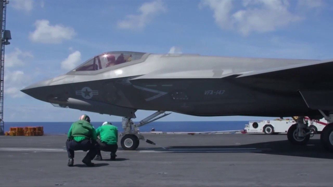 U.S. suspends delivery of F-35 Fighter jet equipment to Turkey