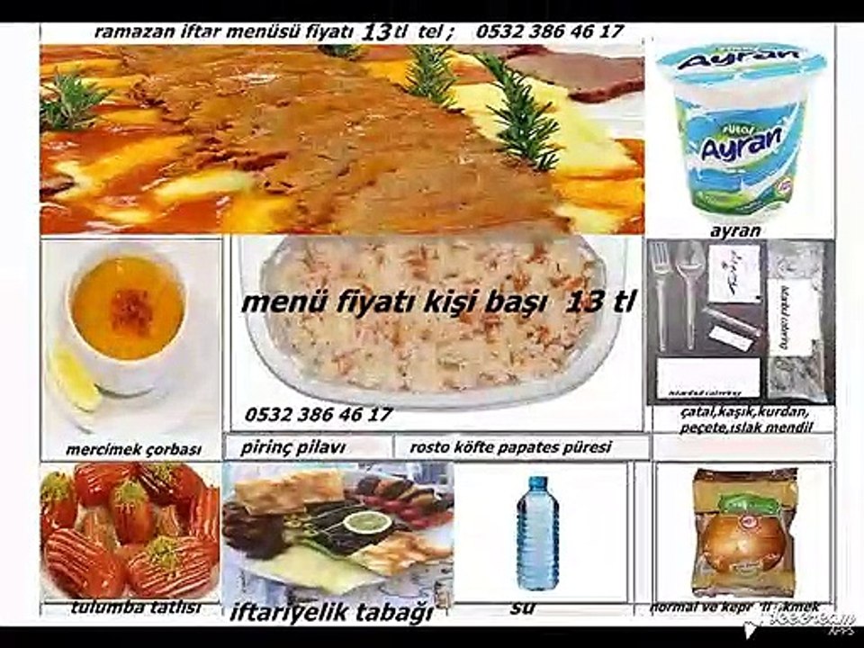 iftar yemekleri