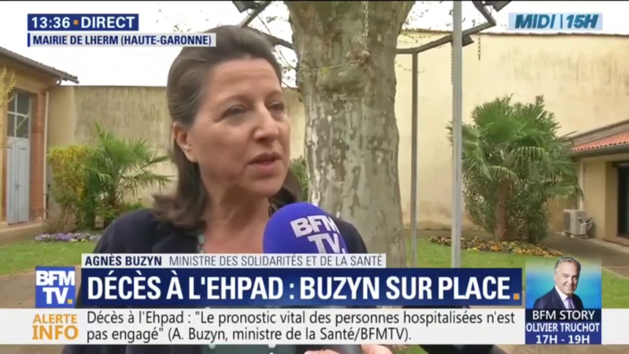 Ehpad de Lherm: Agnès Buzyn confirme la "forte suspicion" d'une intoxication alimentaire