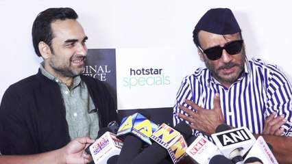 Pankaj Tripathi & Jackie Shroff talks on their web series Criminal Justice; Watch video | FilmiBeat