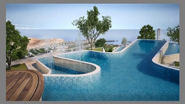 شالية بالدور الثاني بفيو علي البحر بالكامل في المونت جلالة العين السخنة