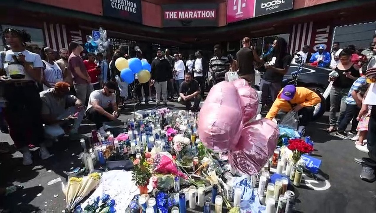 Trauer um Rapper Nipsey Hussle - und Verletzte bei Massenpanik