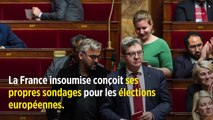 Européennes : La France insoumise conçoit ses propres sondages