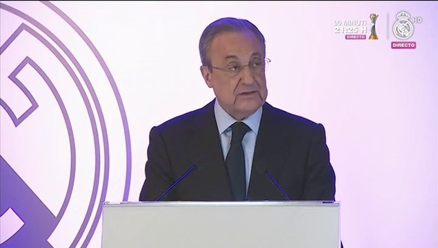 Florentino Pérez: El futuro pasa por el nuevo Santiago Bernabéu, una referencia del siglo XXI