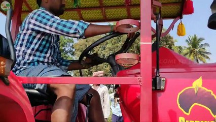 Mahindra 585 DI tractor & Heavy load lifting Best tractor trailer |