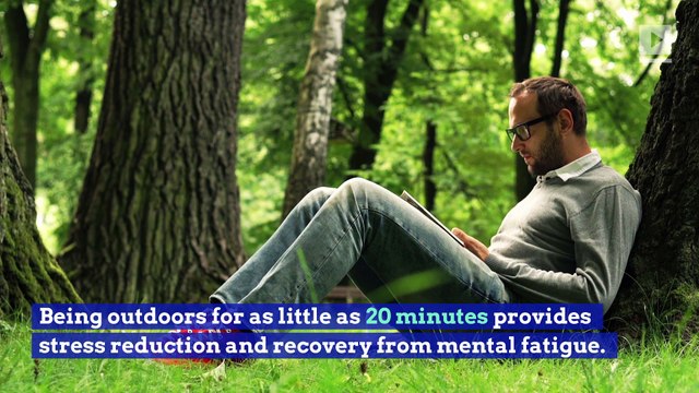 Spending 20 Minutes Outside Each Day Makes You Happier