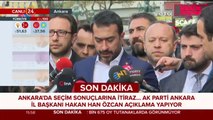 Ankara'da seçim sonuçlarına itiraz