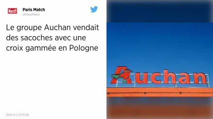Auchan rappelle des sacoches banane avec des croix gammées, vendues en Pologne