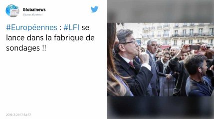 Élections européennes : La France insoumise conçoit ses propres sondages