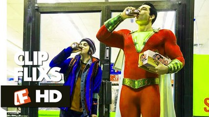 Shazam! Exclusive Clip Flixs  - A Wizard Made Me Look Like This! (2019) | Clipflixs Trailers