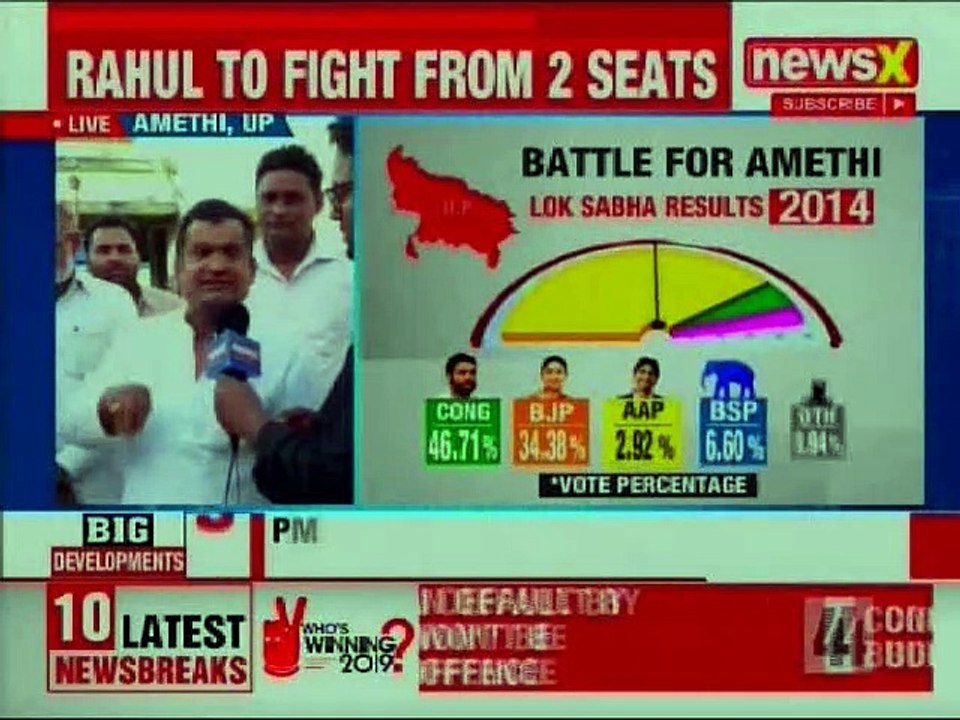 Rahul Gandhi to Fight from Two Seats, Wayanad and Amethi; Lok Sabha Elections 2019