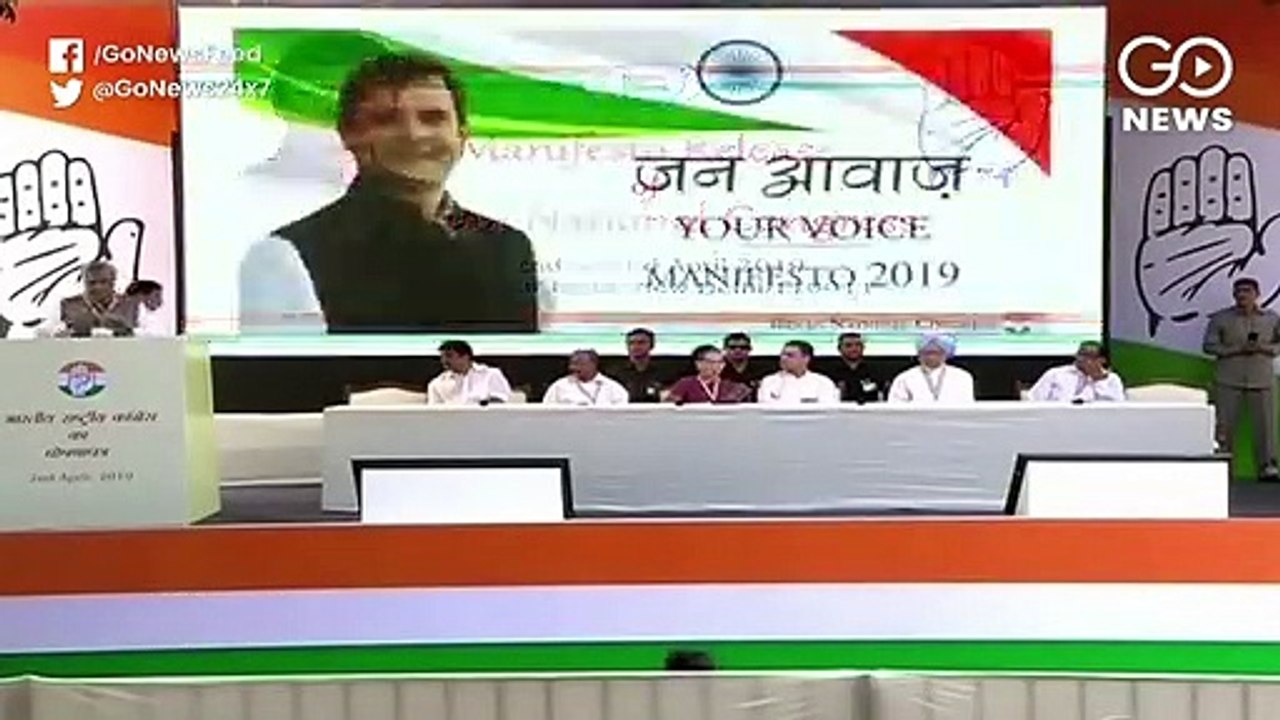 Congress releases its manifesto, emphasis on employment and farmers' plight